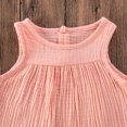 thumbnail image 3 of Gupgi Baby Girls Boys Cotton Linen Sleeveless Tank Tops + Mini Shorts Set, 3 of 8
