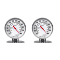 thumbnail image 1 of 2X Stainless Refrigerator Thermometer Freezer Temperature Gauge Mini Thermometer Kitchen Food,2 x Fridge Freezer Thermometer,Silver, 1 of 8