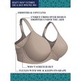 thumbnail image 3 of Vanity Fair Womens Beauty Back Full Figure Wirefree Extended Side and Back Smoot, 3 of 6