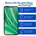 thumbnail image 4 of onn Corning Glass Screen Protector for iPhone® 11 / XR, Made with Durable Glass by Corning™ for Ultimate Drop & Scratch Protection, Includes Advanced Easy Application Tray, 4 of 8