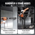 thumbnail image 3 of VEVOR Core Drill Machine 0.8-6.3in Dia 2000W Handheld and Stand Core Drill Rig, 3 of 9