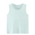 thumbnail image 1 of SROBPTY T-Shirts Garçons Filles, T-Shirt de Base pour Enfants Uni à Col Rond d'Été Décontracté Confortable et Respirant Vert 2 Ans, 1 of 5