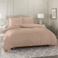 thumbnail image 1 of 800 Thread Count 100% Egyptian Cotton 3 Piece Duvet Set with Zipper Closure & Corner 3 Pc Duvet Set Solid Pattern, 1 of 3