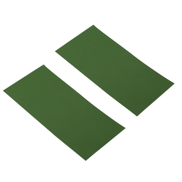 Unique Bargains Down Jacket Repair Patch 4' x 8', 2 Pack Self Adhesive Nylon Fabric Patch, Light Green