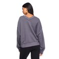 thumbnail image 3 of No Boundaries Women's Oversized V-Neckline Popover, 3 of 6