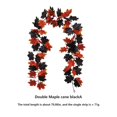 thumbnail image 2 of Halloween Thanksgiving Decoration Artificial Plants Wall-Mounted Maple Leaves Rattan Decorative Pendant, 2 of 4