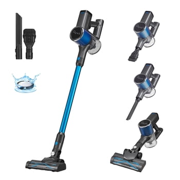 Panni Aspirateur-balai Sans Fil 3-en-1 avec Moteur Sans Balais, Autoportant, 28 000 Pa, S1, Bleu, P708S