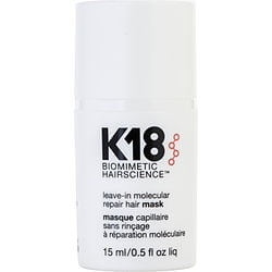 K18 by K18 , LEAVE-IN MOLECULAR REPAIR HAIR MASK 0.5 OZ