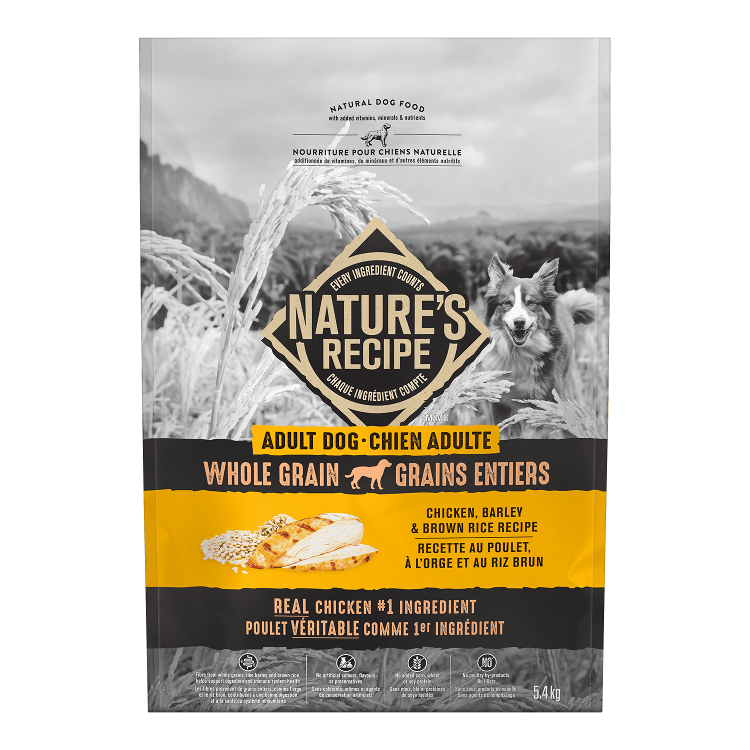 Natures Recipe 5.4KG Whole Grain Dog Food