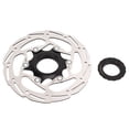 thumbnail image 1 of Disc Brake Rotor, Corrosion Proof Wear Proof Bike Disc Brake Rotor Average Stress Steel Reduce Heat Transfer  For Maintenance 140mm,160mm,180mm, 1 of 8
