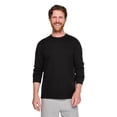 thumbnail image 1 of George Men's Long-Sleeve Textured T-Shirt, 1 of 6