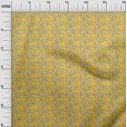 thumbnail image 2 of oneOone Silk Tabby Fabric Leaves Block Fabric Prints By Yard 42 Inch Wide, 2 of 4