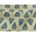 thumbnail image 4 of oneOone Viscose Jersey Fabric Leaves & Floral Block Printed Craft Fabric BTY 60 Inch Wide, 4 of 4