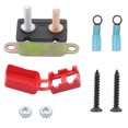 thumbnail image 1 of 1 Set Automatic Reset 40A 12V Circuit Breaker with Red Cover for Car Boat, 1 of 8