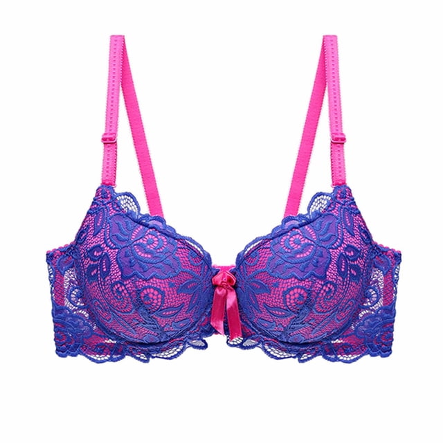 Bras for Women Push Up Womens Lace with Solid Color Sexy Double Breasted Push Up Bra Womens Push Up Bra Womens Bras Push Up Sexy Push Up Bras for Women Lace Push Up Bra
