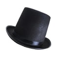 thumbnail image 1 of Transemion Adult Top Hat Victorian Magician Fancy Accessory Fit One Dress Size Most Style A 1Set, 1 of 6