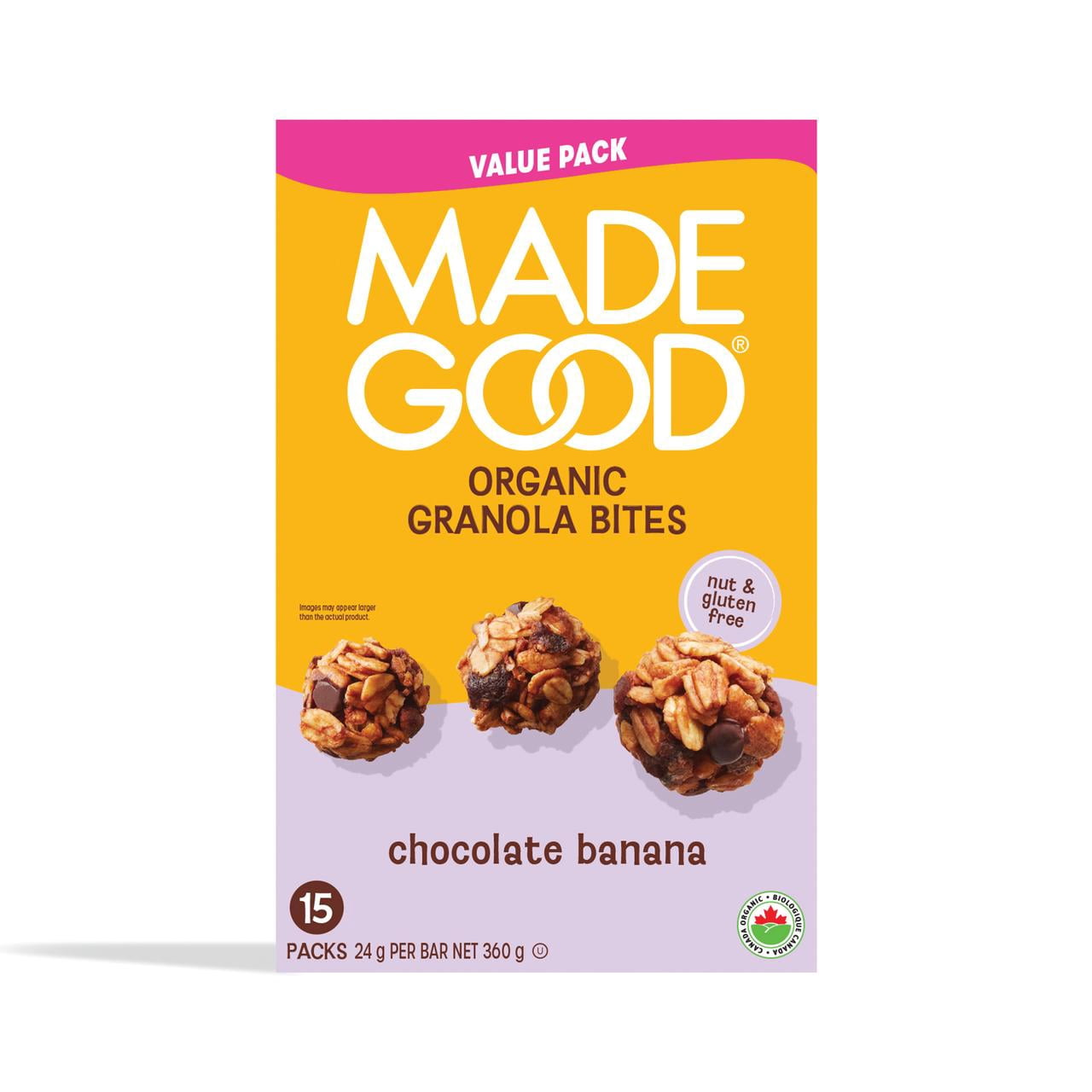 MadeGood Chocolate Banana Granola Minis 15 bars