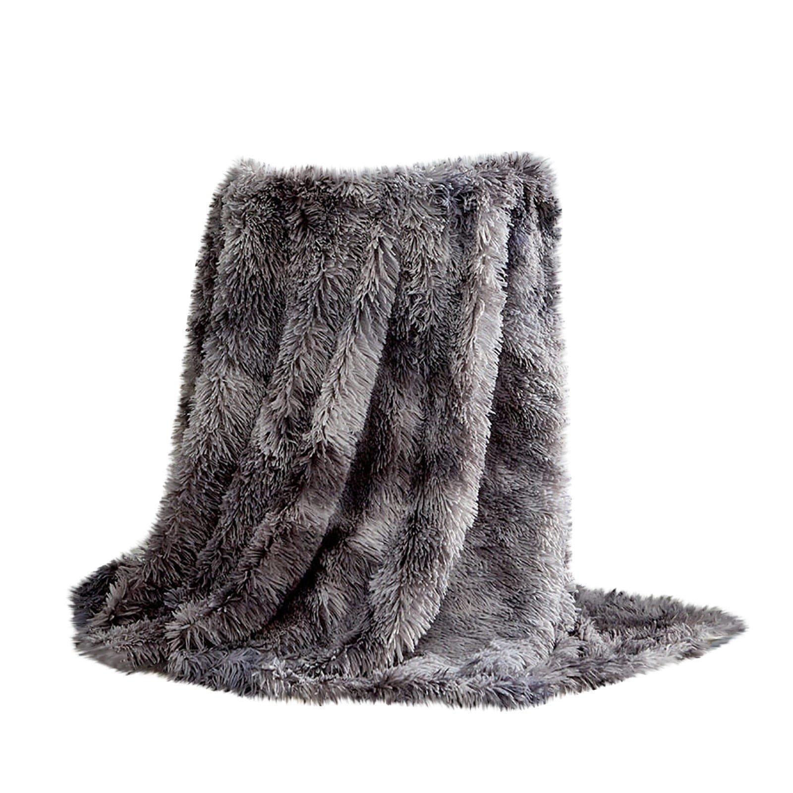 Japceit Solid Color Plush Blanket Blanket Sofa Blanket Cover Blanket Bed Tail Blanket