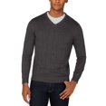 thumbnail image 2 of Club Room Chandail Texturé à Enfiler pour Hommes, Gris, XX-Grand, 2 of 3