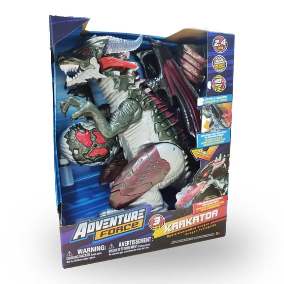 Adventure Force 2.4G Krakatoa Radio Controlled Dragon, Ages 3+