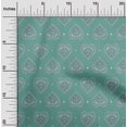 thumbnail image 1 of oneOone Cotton Cambric Fabric Floral Block Decor Fabric Printed BTY 56 Inch Wide, 1 of 4