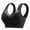 Black, variant on Strapless Bra for Women with French Lace Seamless Backless Design, Gathered Fixed Cup, No Steel Ring, Soft Nylon-Spandex Blend, Hand Wash Only