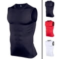 thumbnail image 2 of RYRDWP Vest Sports For MenStretch TightFitnessClothesGymnasiumTrainingRunning Speed, 2 of 2