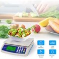 thumbnail image 4 of 30kg/1g Digital Kitchen Weighing Scales LCD Digital Precision Scales Electronic Price Computing Commercial Shop, 4 of 5