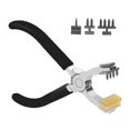 thumbnail image 4 of KLKCMS Leather Hole Punch Tool Easy to Use Hand Pliers for Belts Straps Watch Bands A, 4 of 9