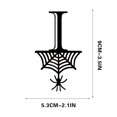 thumbnail image 1 of Birdeem Halloween 26 Letter Decoration Hang Tag, Spider Hang Tag, 1 of 12