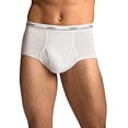 thumbnail image 4 of Hanes Mens White Briefs 7 Pack, 3XL, 4 of 4