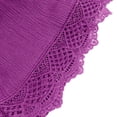 thumbnail image 4 of AherBiu Plus Size Bottom Shorts for Women Wide Leg Drawstring Elastic Waisted Comfy Loungewear Shorts, 4 of 5