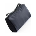 thumbnail image 4 of Solid Color Cosmetic Bag Makeup Case Waterproof Waterproof Toiletry Organizers Pouch Travel Fashion Large Capacity Handbag Multifunctional for L/Black, 4 of 9