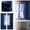 C, variant on Curtain 1 Privacy Enhancing Semi Sheer Panels with Solid Color Appeal Ideal for Living Room Bedroom Bath Doors
