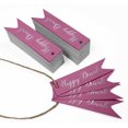 thumbnail image 3 of Inkdotpot Pack Of 50 Real Silver Foil Paper Tags Happy Diwali Favor Hang Tags, 3 of 6