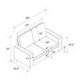 thumbnail image 3 of Cooper causeuse Canapé 2 places, 3 of 9