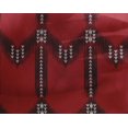 thumbnail image 4 of oneOone Georgette Viscose Fabric Chevron Ikat Print Fabric BTY 42 Inch Wide, 4 of 4