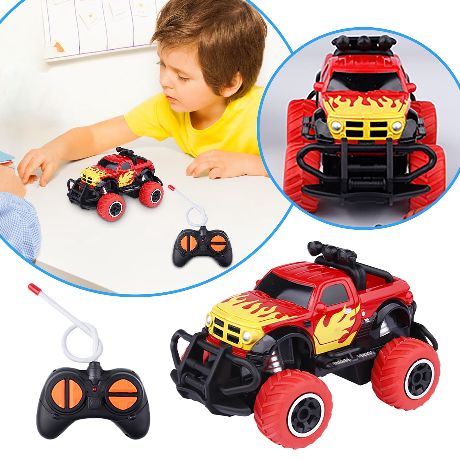 Remote Control Car Toys Off Road Vehicle RC Truck for Boys — Remote Control Vehicle Adventure for Christmas Birthday Party