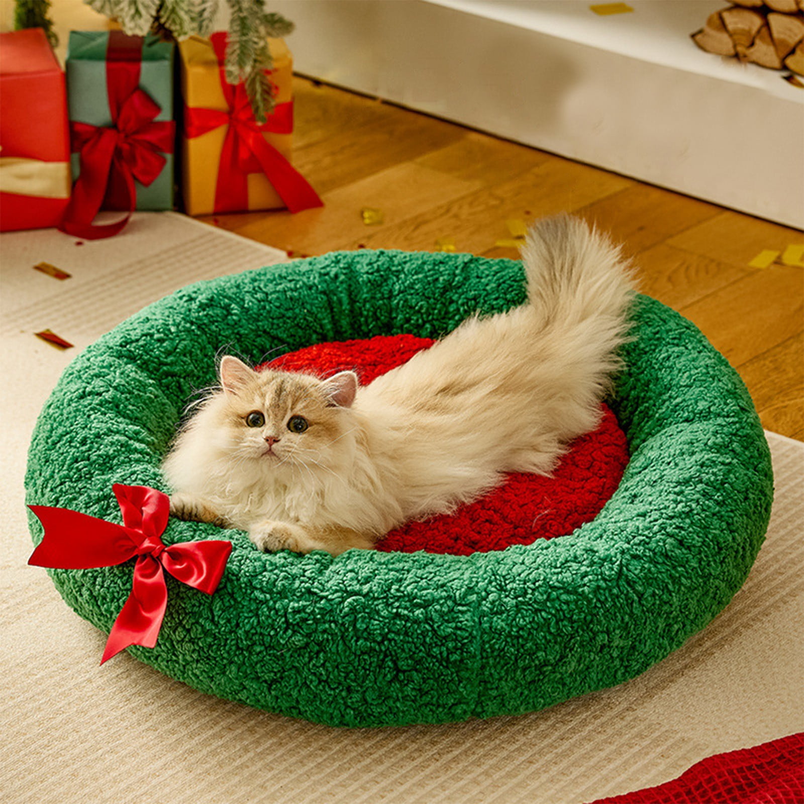 Birdeem Dog Beds for Large Dogs, Dog Beds for Medium Dogs, Cats Bed for Indoor Dog House Washable and Comfortable and Warm Bed in Winter, Cat Beds for Indoor Cats, Dog Beds for Small Dogs