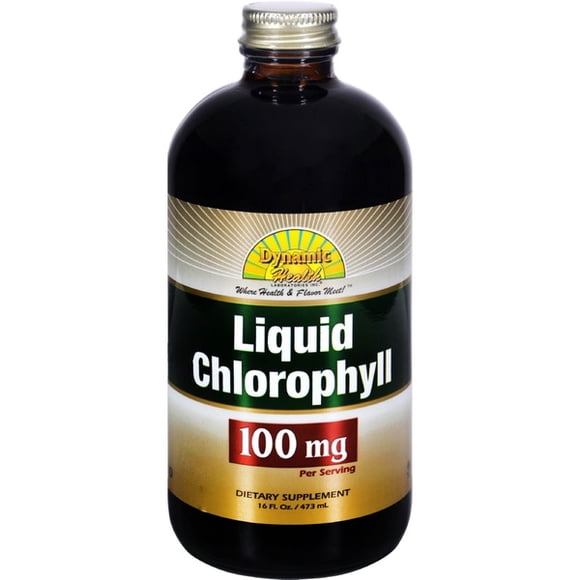 Dynamic Health Liquid Chlorophyll - 100 mg - 16 fl oz