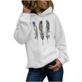 thumbnail image 1 of Blouse à Manches Longues pour Femmes Hiver Hauts Décontractés à Manches Longues pour Femmes Chandail Imprimé Blouse Chandail en Molleton Chandail pour Femmes Hauts à Manches Longues Décontractés Hauts à Manches Longues pour Femmes, 1 of 8