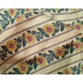 thumbnail image 4 of oneOone Silk Tabby Fabric Leaves & Floral Block Print Fabric BTY 42 Inch Wide, 4 of 4