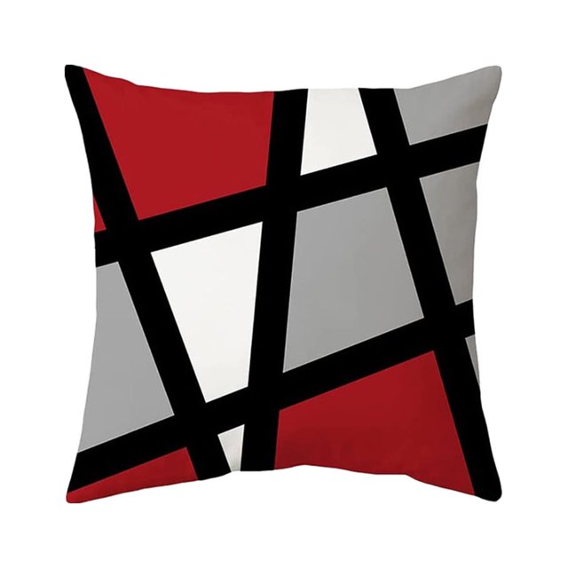 ZheElen Taie d'Oreiller Résistante aux Rides en Polyester pour Canapé Housse de Coussin Décorative Durable et Facile d'Entretien W0081-10