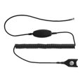 thumbnail image 1 of EPOS CAVA 31 - Câble de Casque - EasyDisconnect vers RJ-9 Mâle - Noir - Enroulé, 1 of 3