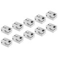 thumbnail image 3 of Heating Block, 10Pcs Aluminum Heater, Heater Nozzle Accessories School For 3D Printer PT100 Sensor Office, 3 of 8