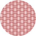 thumbnail image 1 of Ahgly Company Tapis d'Intérieur Ronds Transitionnels Roses Lavables à la Machine, 7 Pieds Rond, 1 of 7