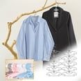 thumbnail image 4 of Danhjin Drying Racks Hangers of Clothes for Children 10 Units Plastic Hangers Infant Hangers for Children Very Persistent Hangers for Toddlers Clothes Hangers, 4 of 5