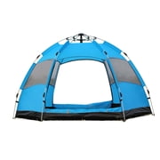 Camping tent automatic double-layer quick-opening tent breathable rainproof suitable for outdoor camping hiking backpacking travel beach