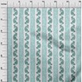 thumbnail image 3 of oneOone Georgette Viscose Dusty Teal Green Fabric Block Craft Projects Decor Fabric Printed By The Yard 42 Inch Wide, 3 of 5