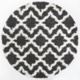 thumbnail image 1 of Ladole Rugs Dark Grey White Indoor Solid Plain Shag Soft Area Rug Mat Carpet Runner for Living Bed room Entry way Patio Small Medium Large Non Slip Skid Size 3x5. 4x6 5 x 8 7 x 10 9 by 12 11 feet ft, 1 of 4